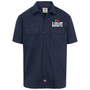 1574 Dickies Men's Short Sleeve Workshirt